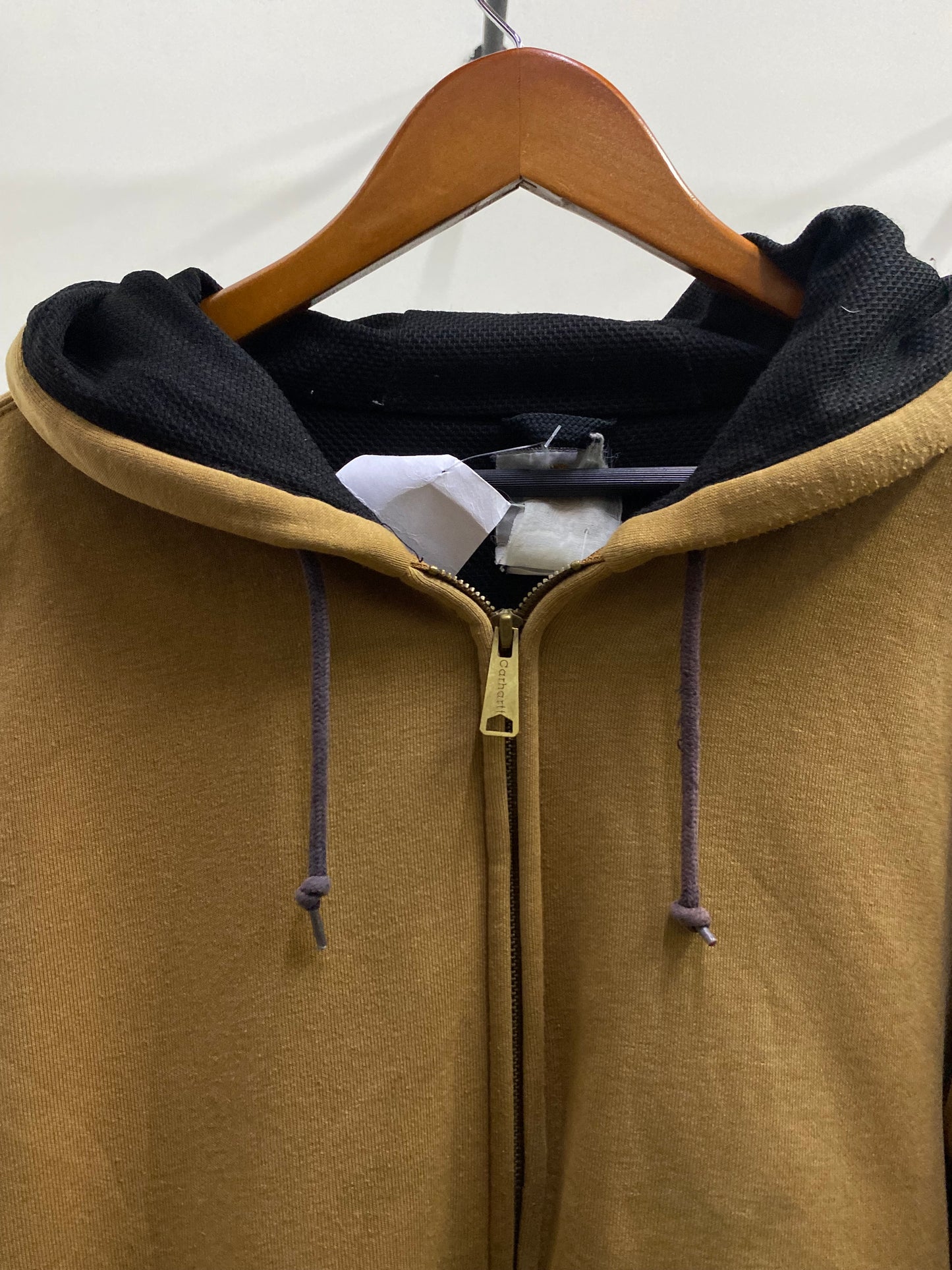 Carhartt Zip-Up Brown Hoodie