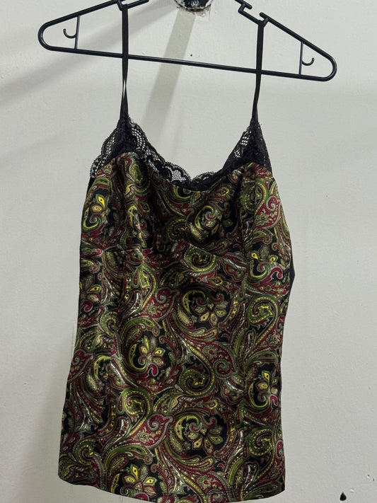 Ann Taylor Front Print Top