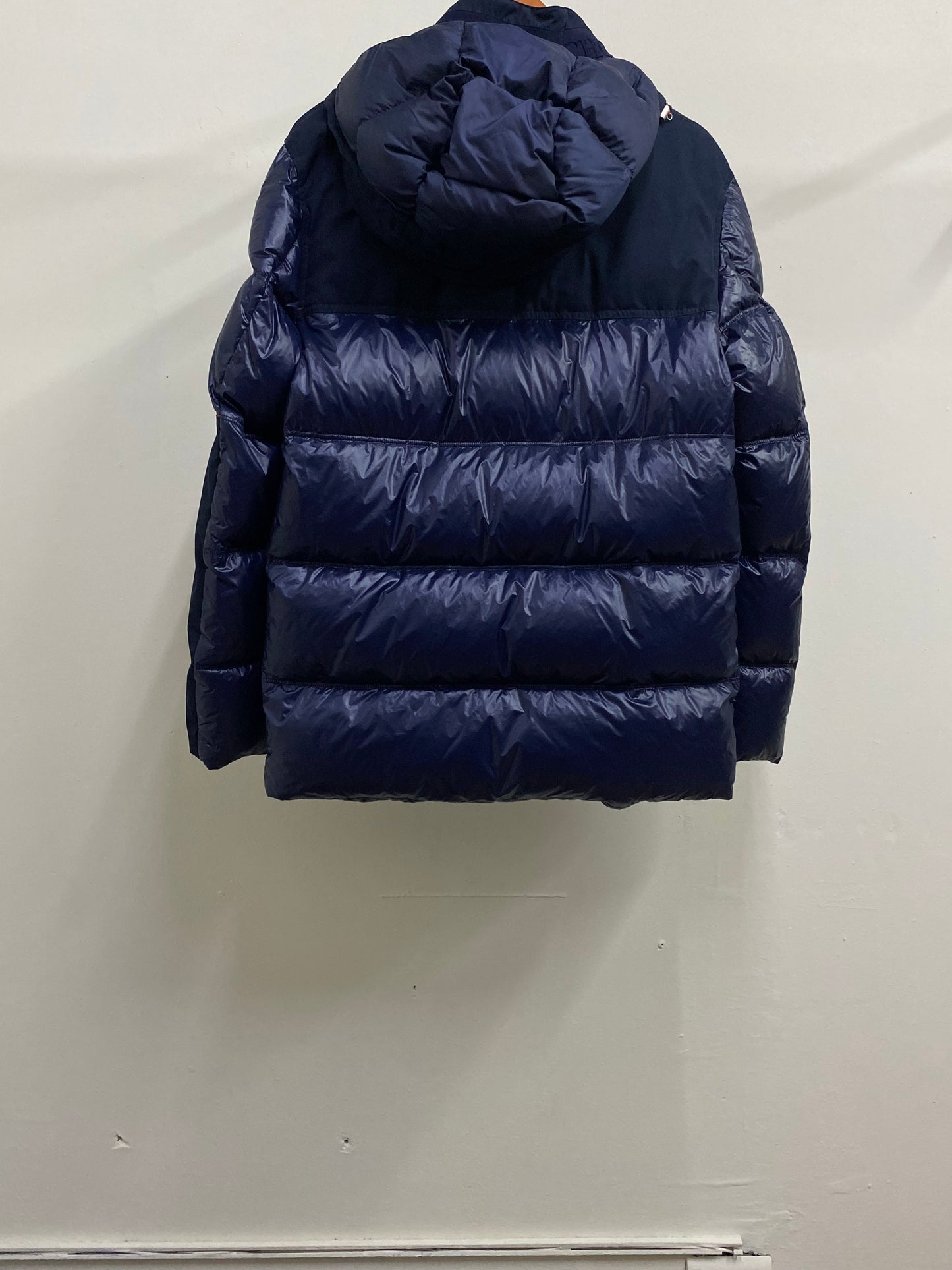 Carolina Herrera Dark Blue High Neck Puffer Jacket