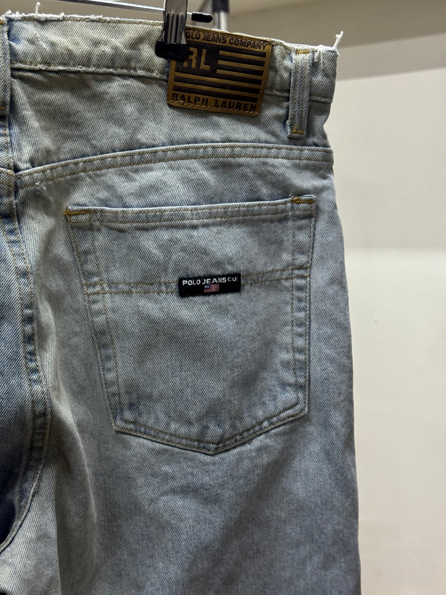 Polo Ralph Lauren Light Blue Bi Color Denim Jeans