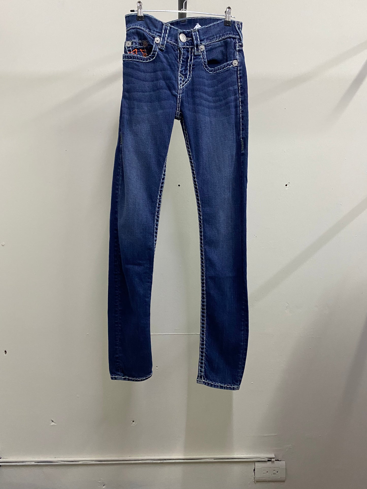 True Religion Skinny Blue Denim Jacket