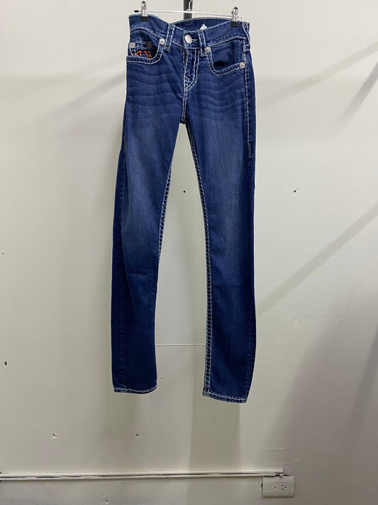 True Religion Skinny Blue Denim Jacket