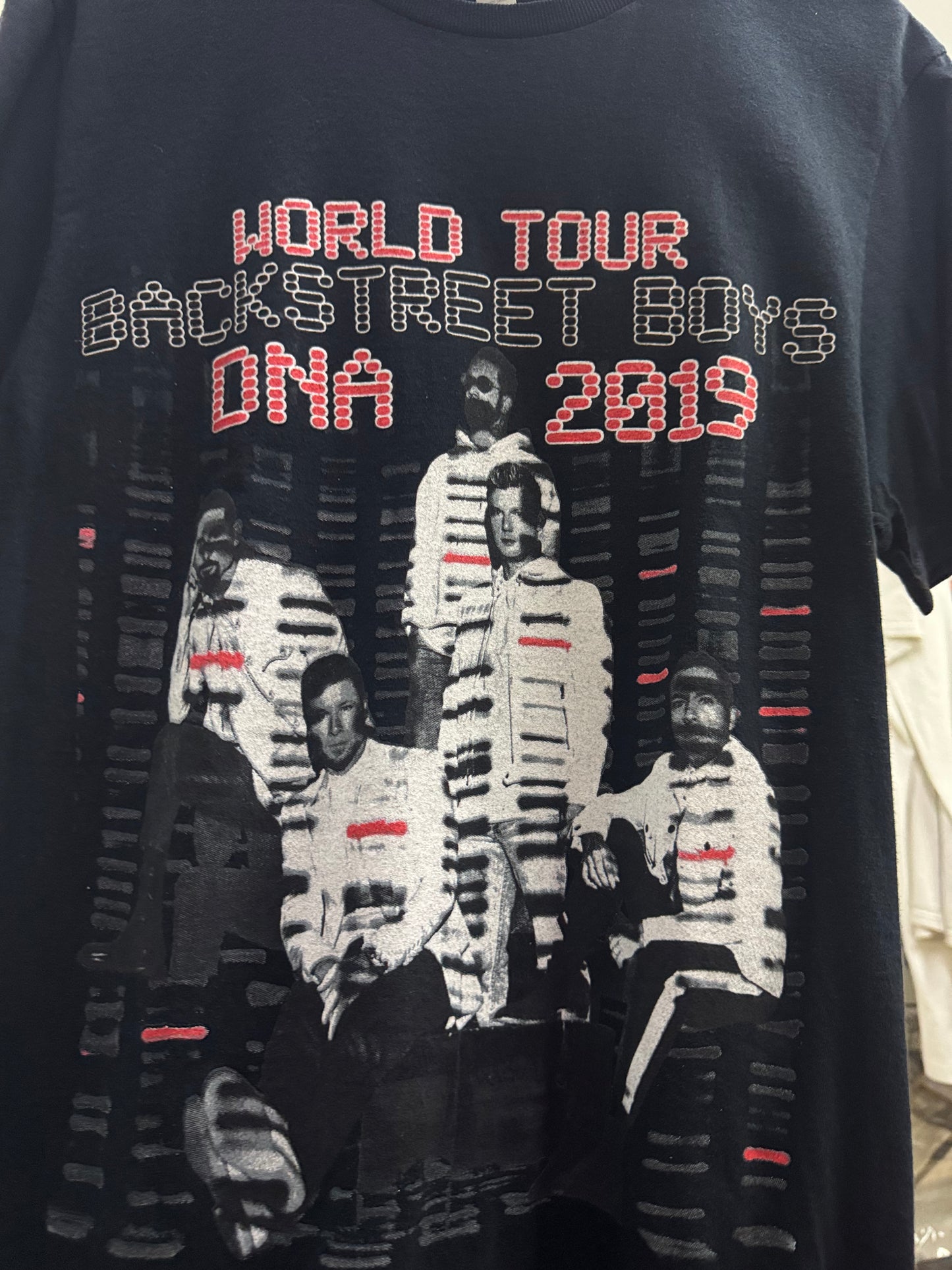 Backstreet Boys World Tour DNA 2019 Black Tee