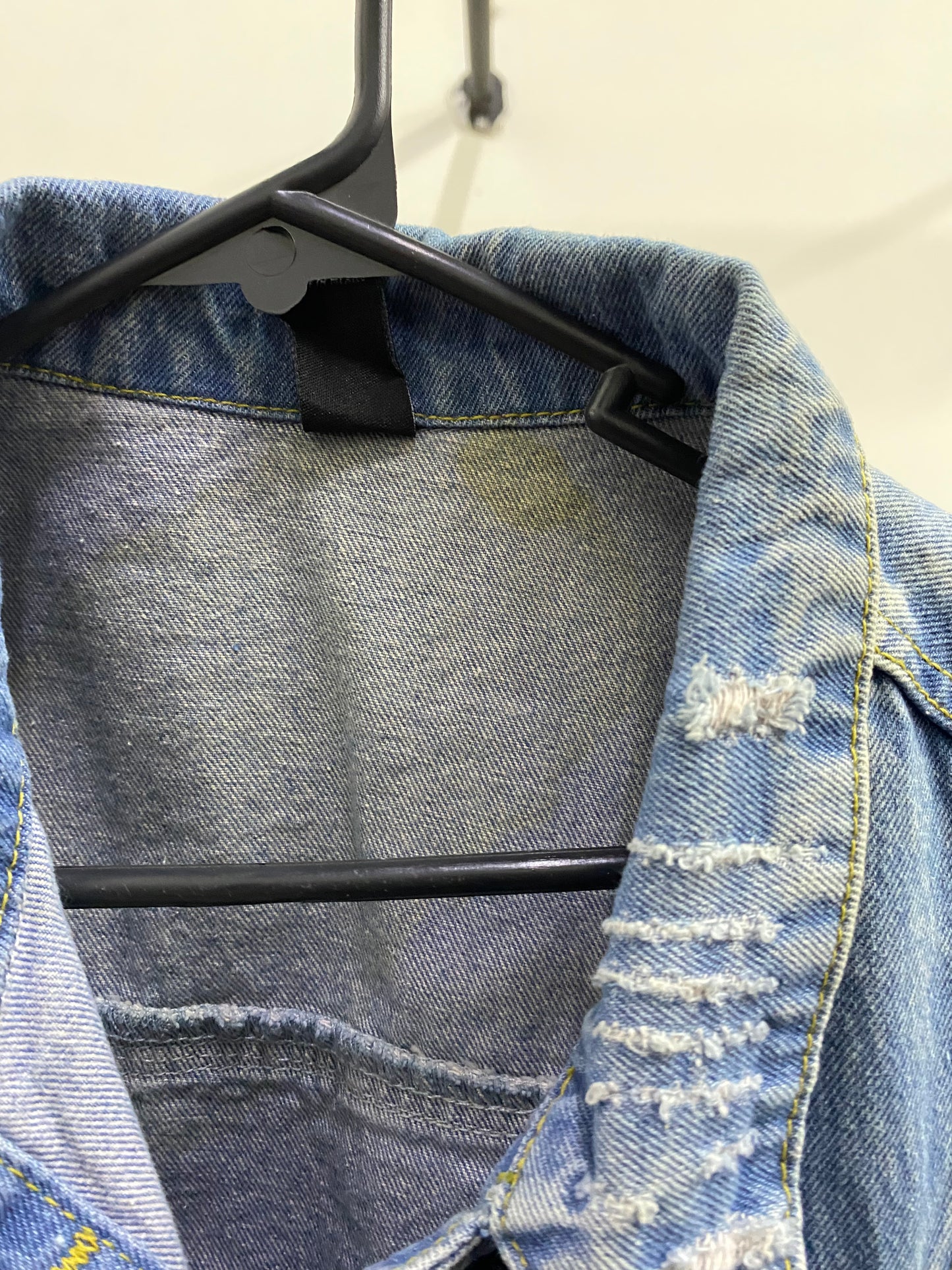 Denim Crop Vest