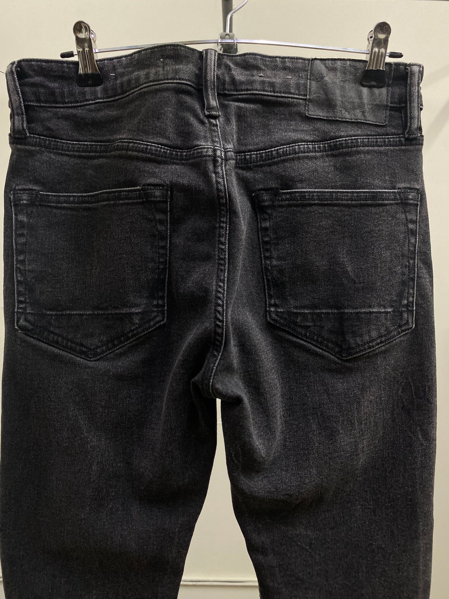 All Saints Ripped Black Denim Jeans