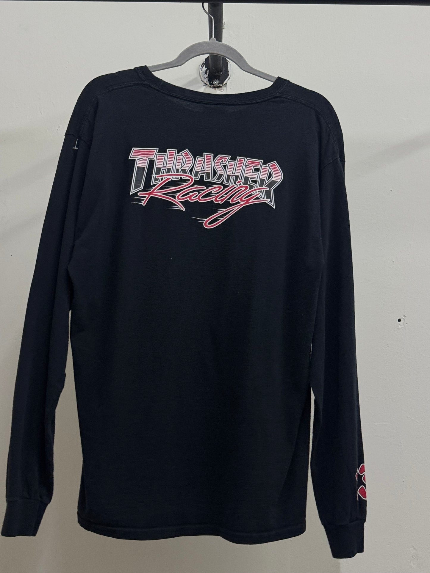Thrasher Long Sleeve Black Shirt