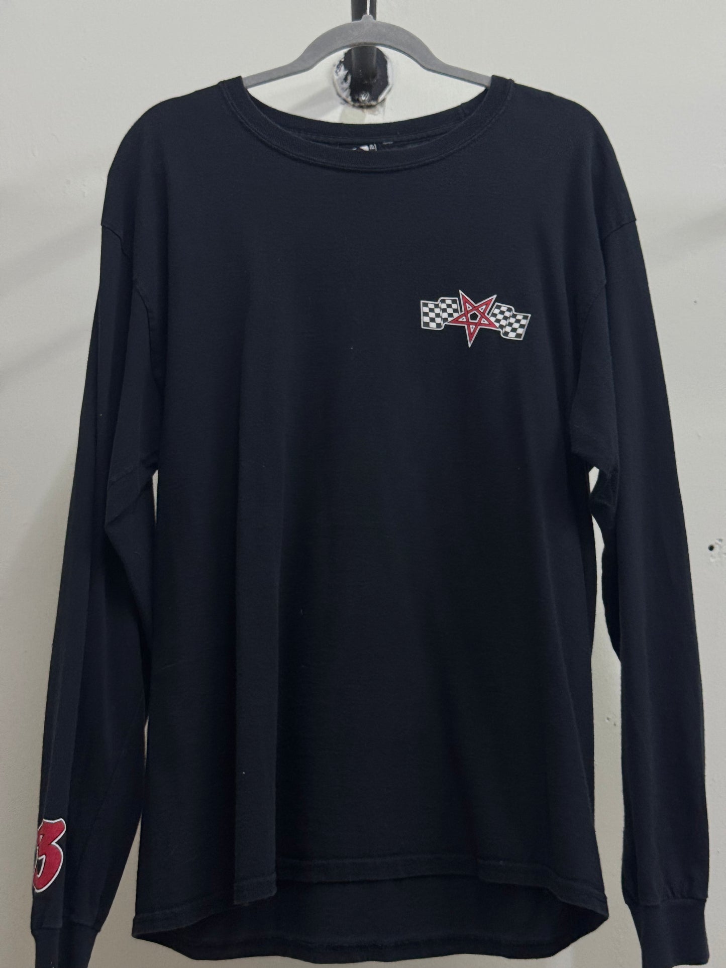 Thrasher Long Sleeve Black Shirt