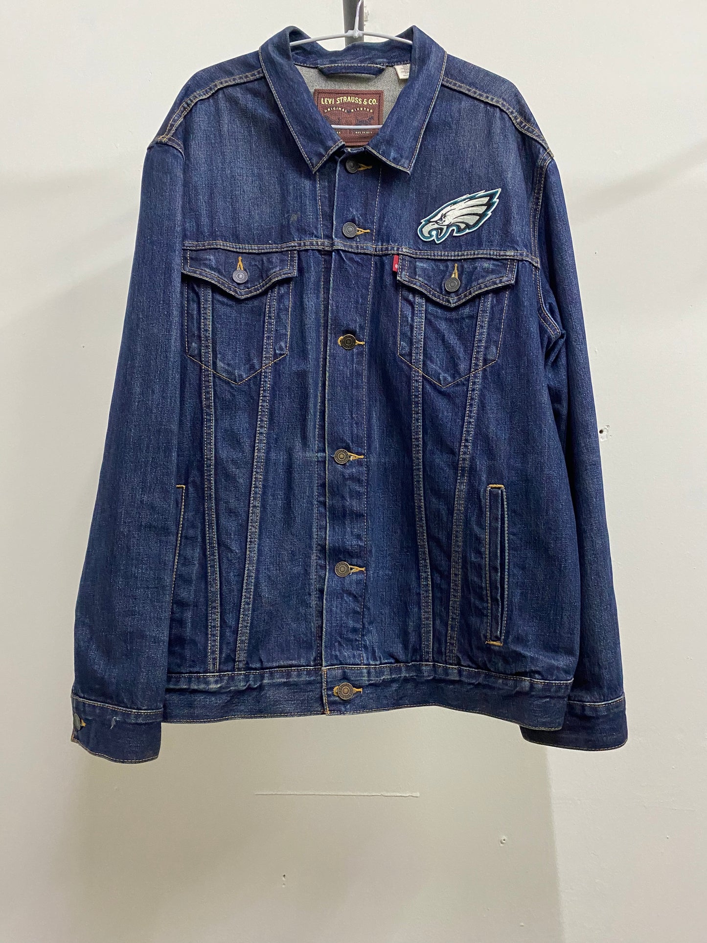 Levi's Eagles Denim Dark Blue Jacket