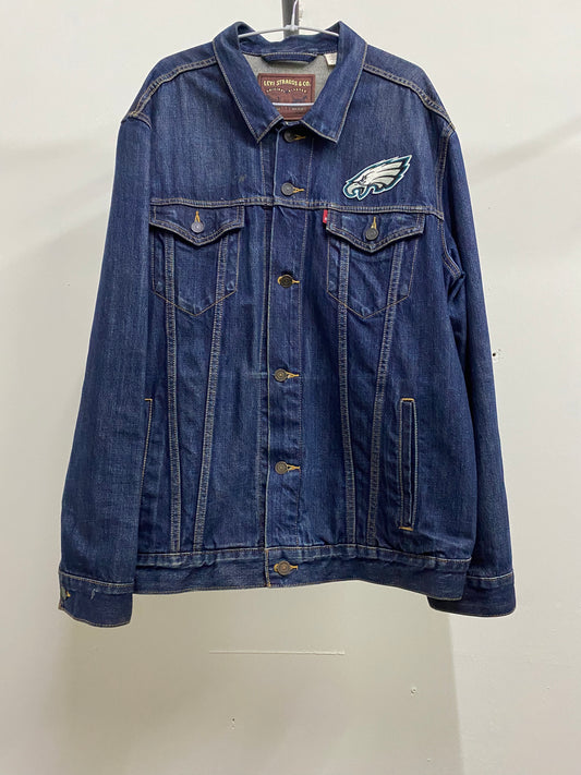 Levi's Eagles Denim Dark Blue Jacket