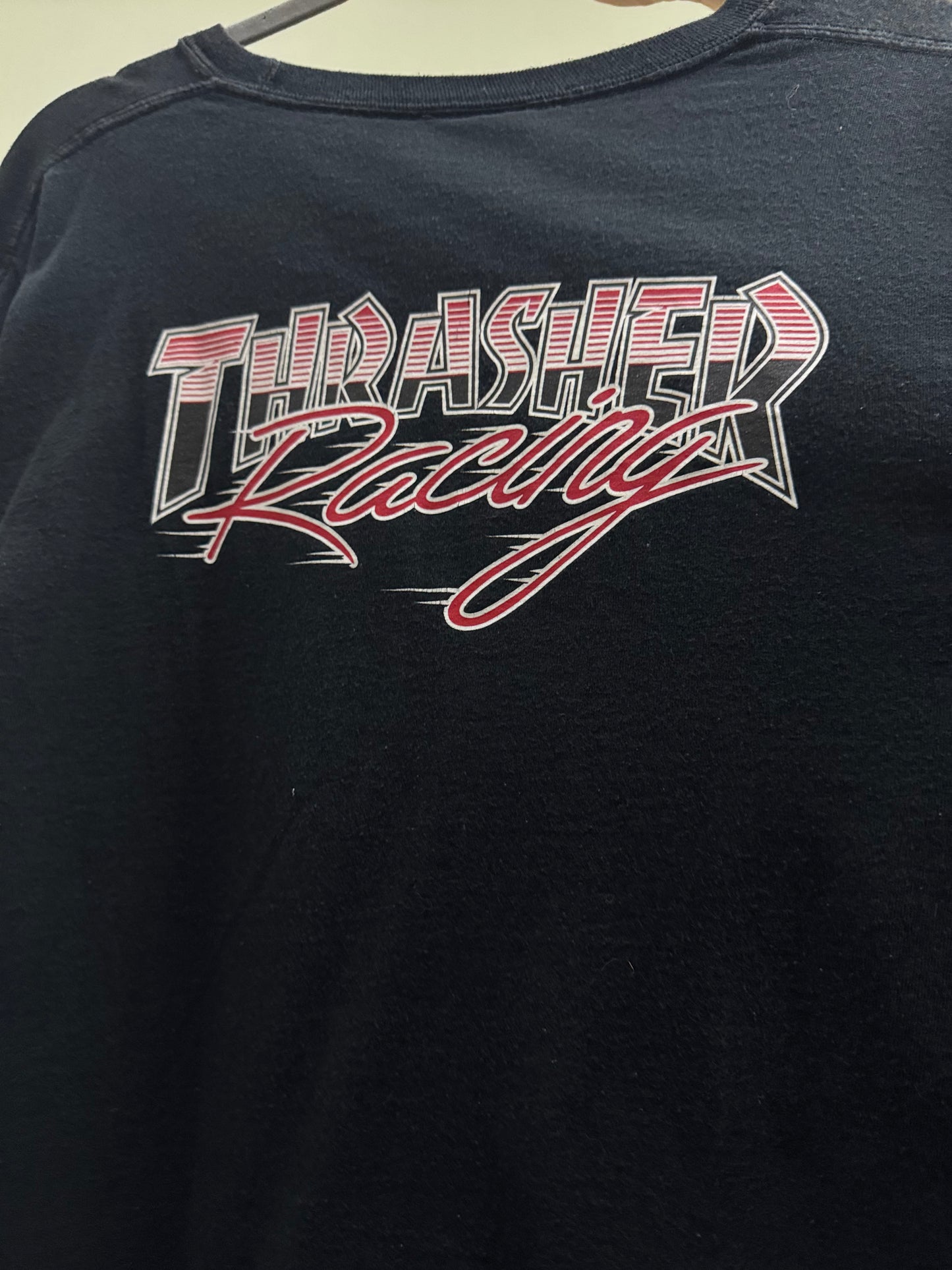 Thrasher Long Sleeve Black Shirt