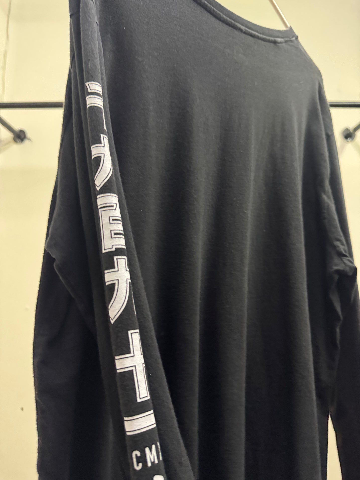 South Pole Graphic Long Sleeve Black Shirt