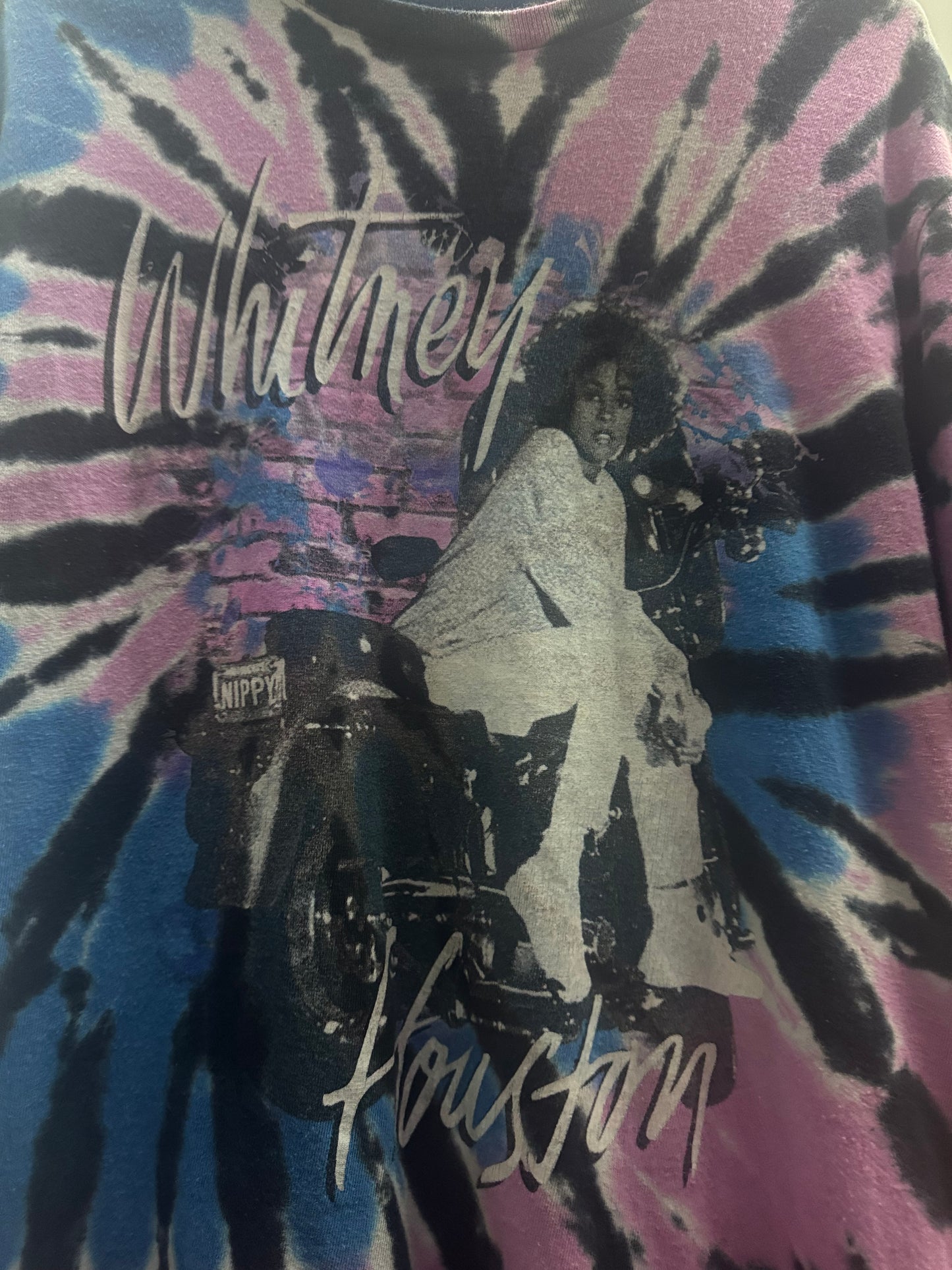 Whitney Houston Multicolor Graphic Tee