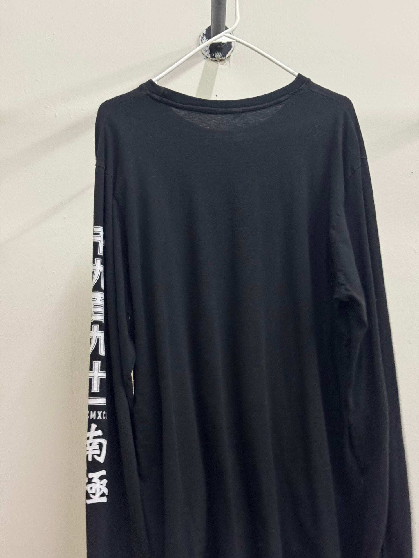 South Pole Graphic Long Sleeve Black Shirt