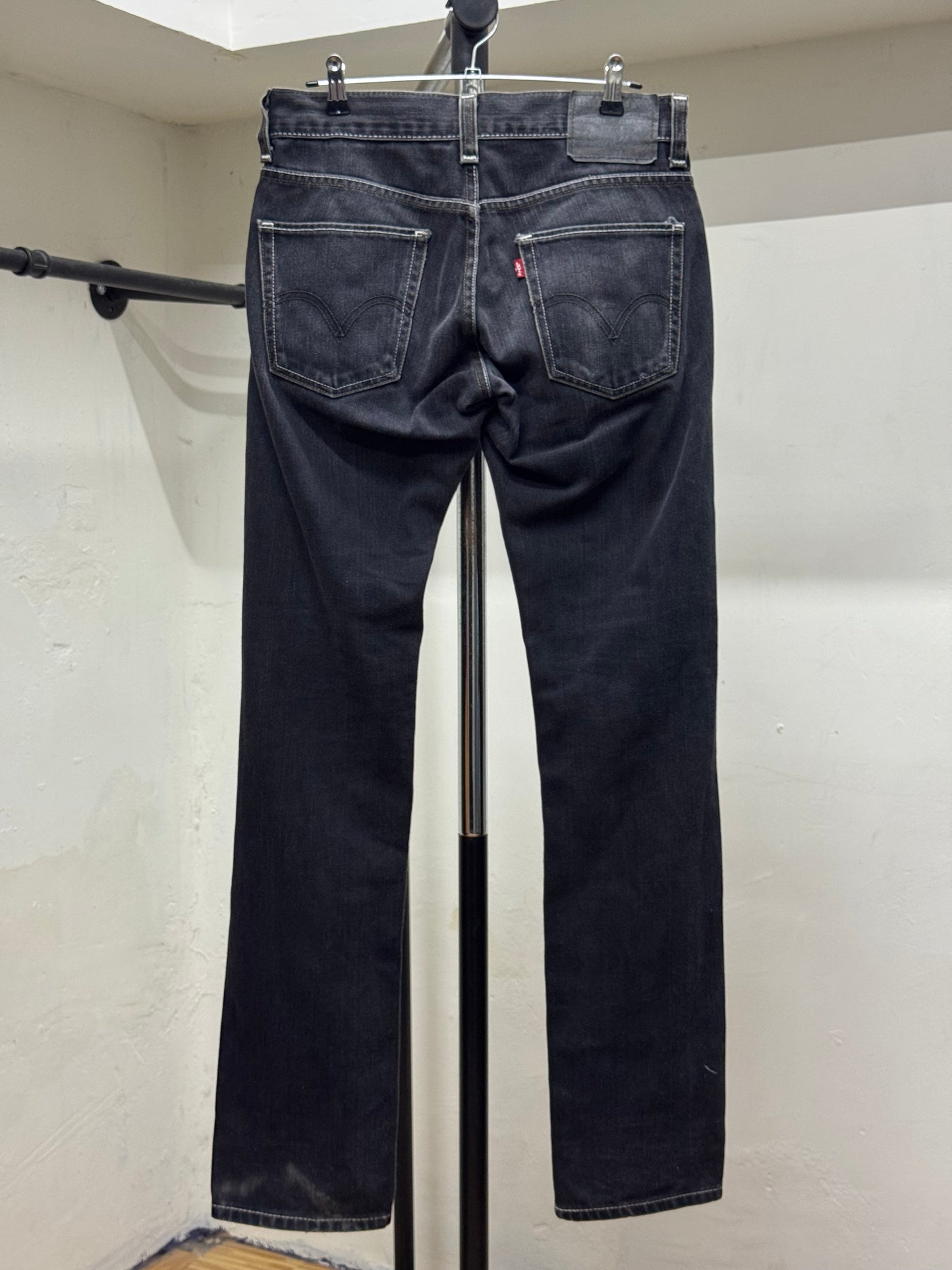 Levi's 511 Black Denim Skinny Jeans