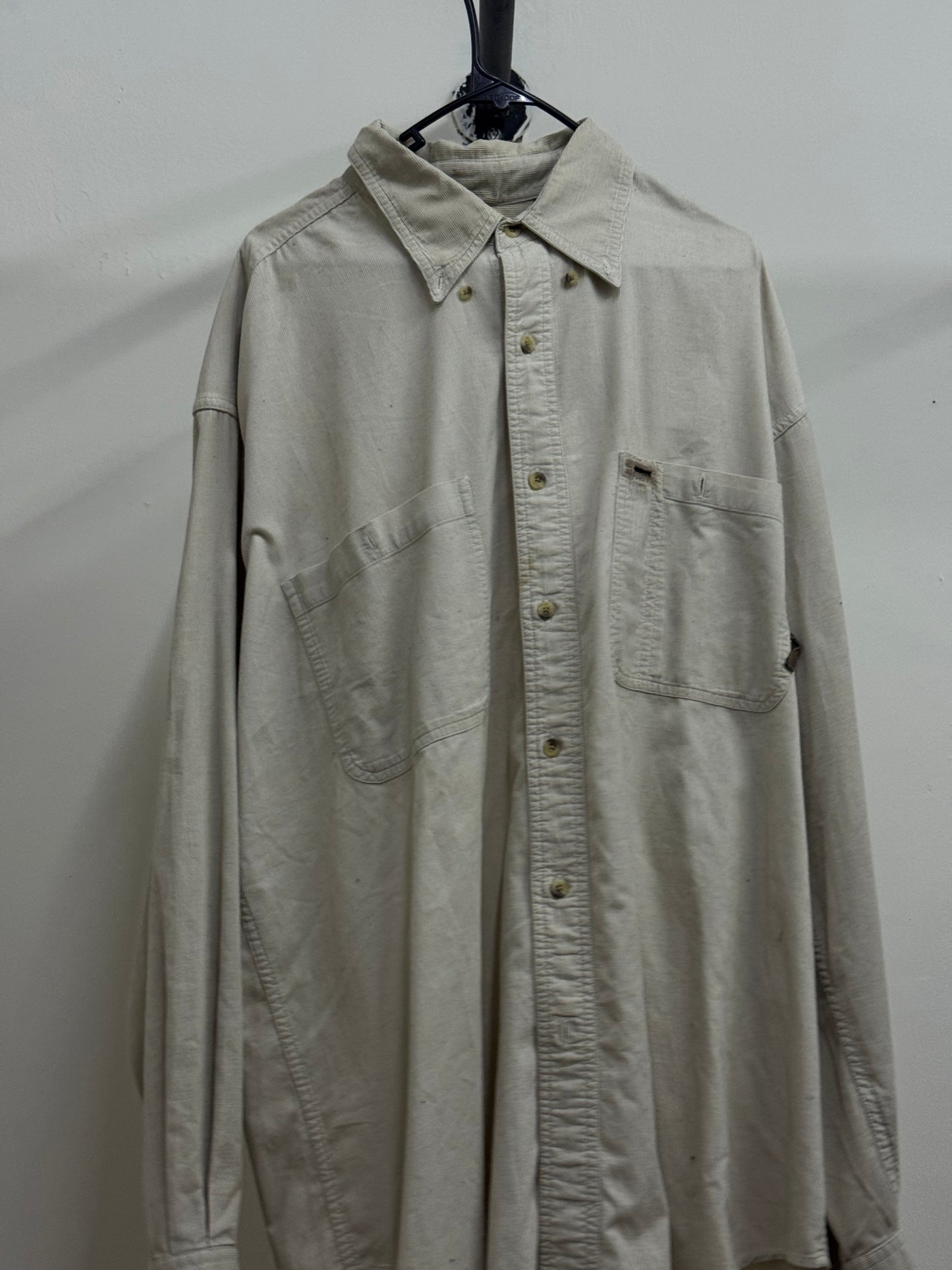 Timberland Beige Button Up Shirt