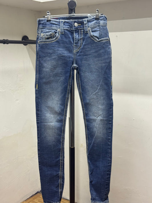 True Religion Blue Denim Skinny Jeans
