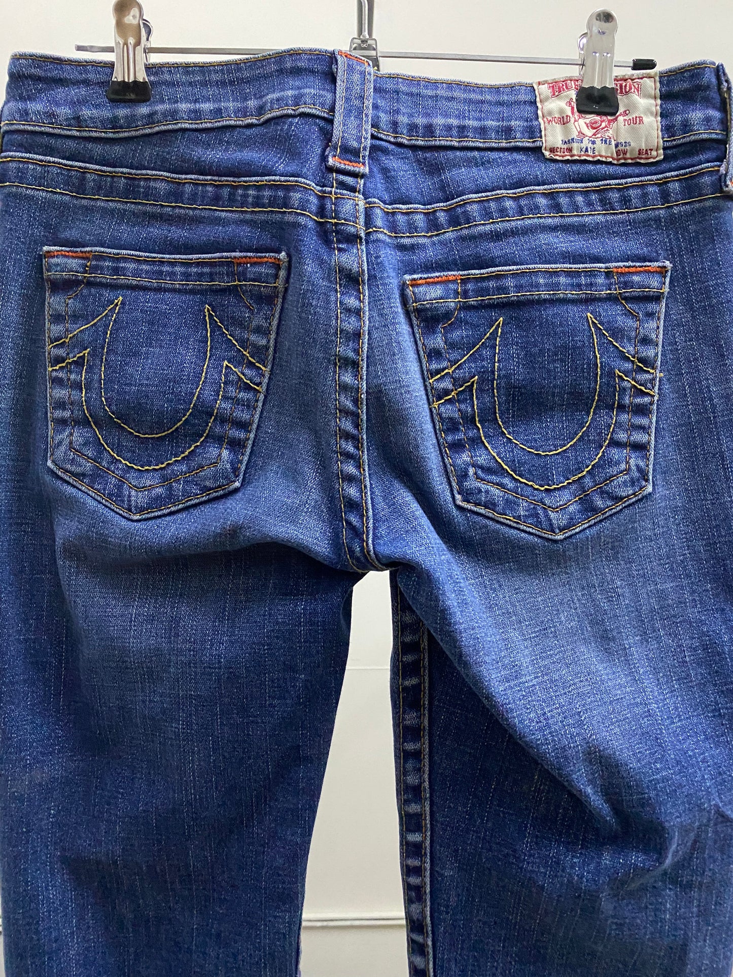 True Religion Blue Denim 3/4 jeans