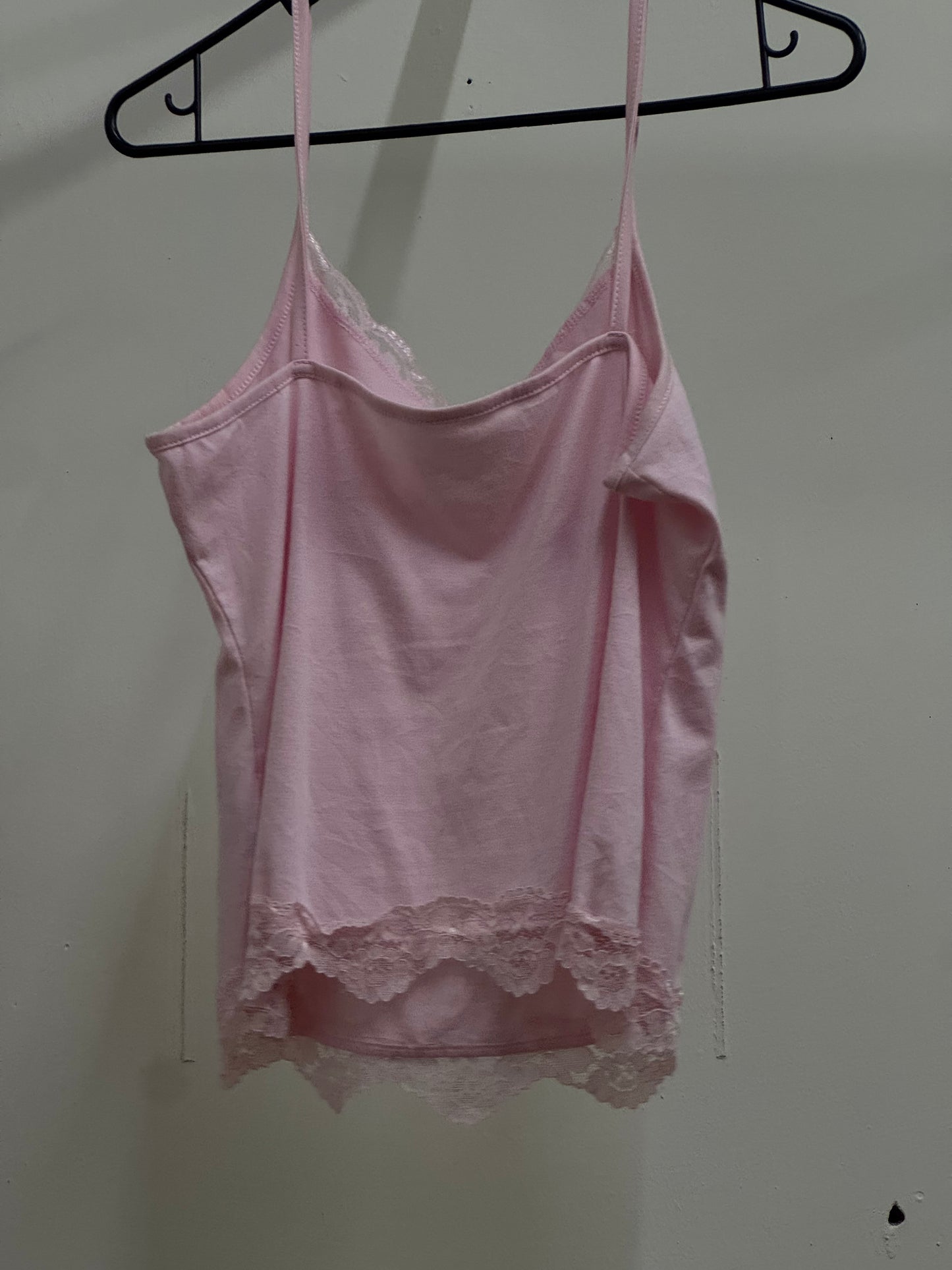Baby Pink Lace Top
