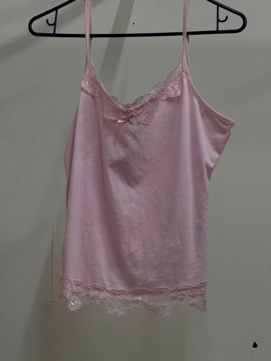Baby Pink Lace Top