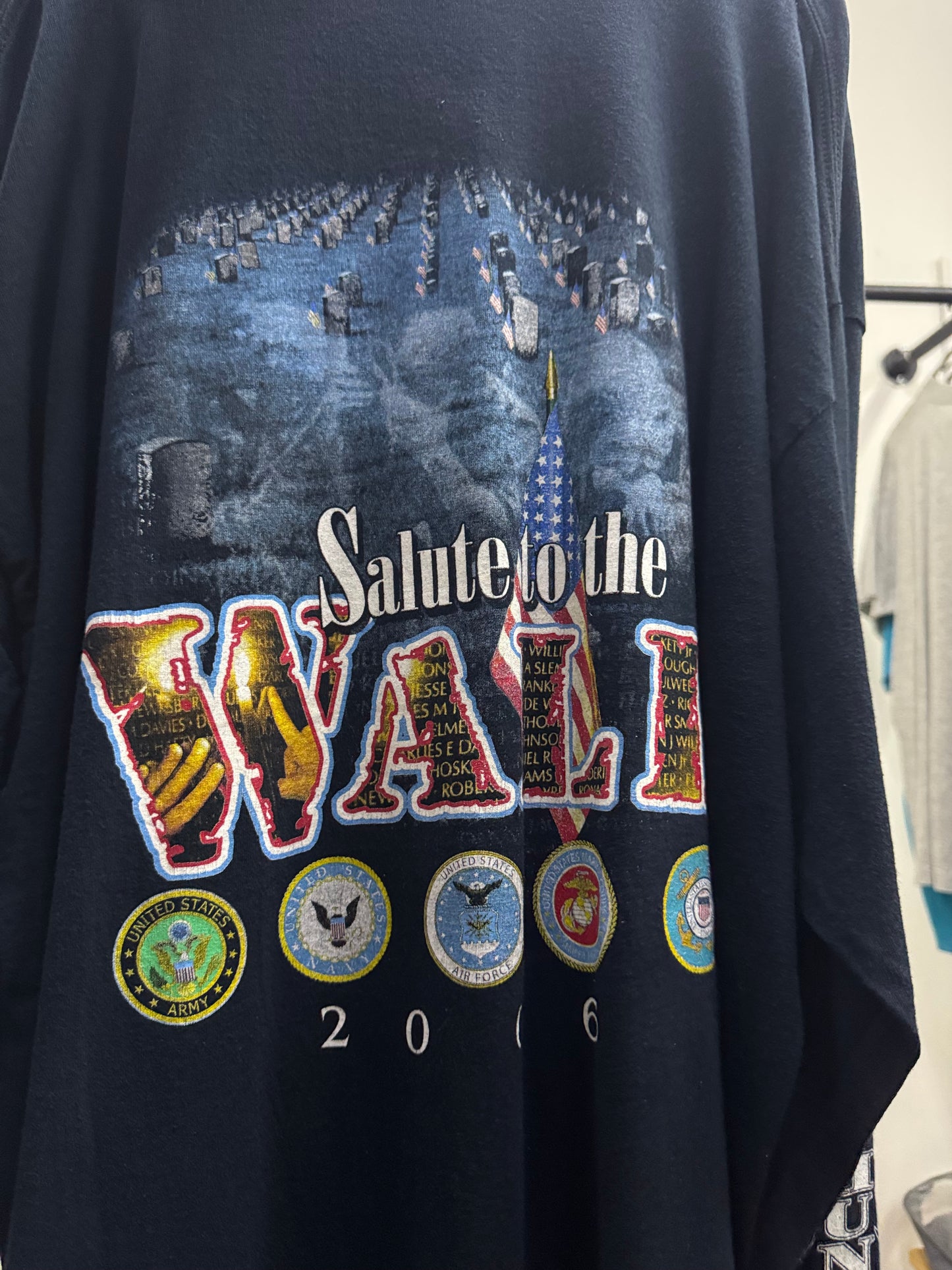 Rolling Thunder Long Sleeve Black Shirt