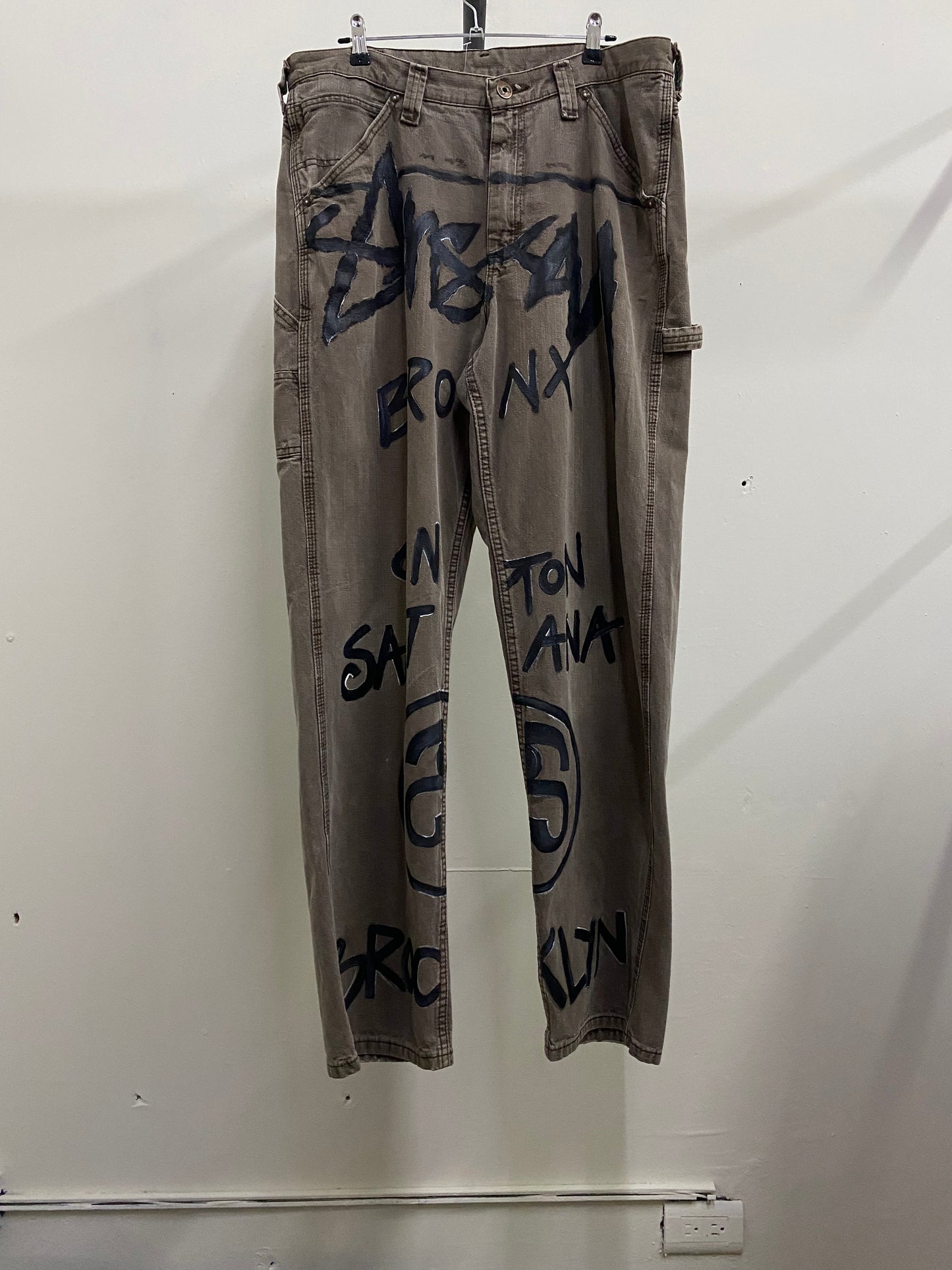 Lee Dungarees Light Brown Jeans