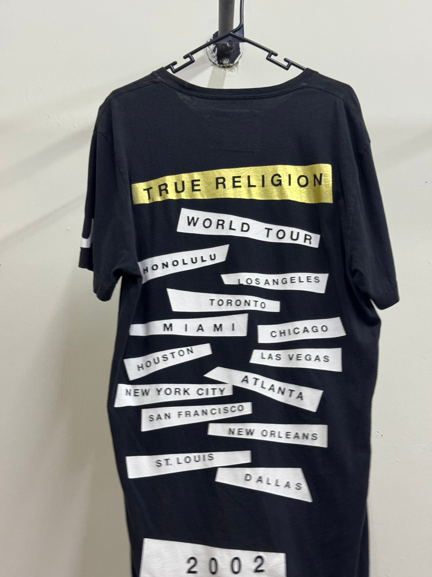 True Religion Houston Black Tee