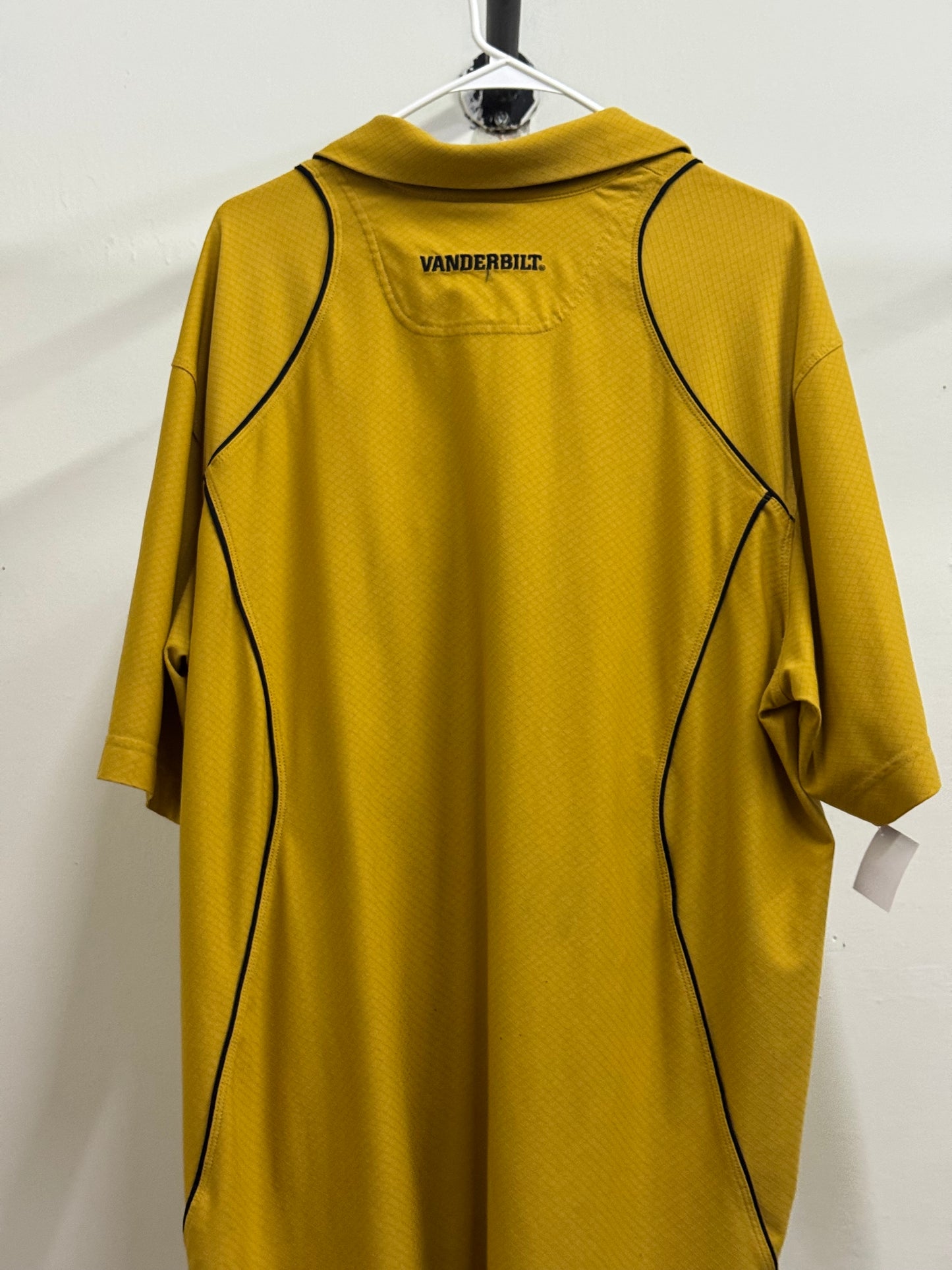 Nike Dri-Fit Vanderbilt Mustard Yellow Shirt