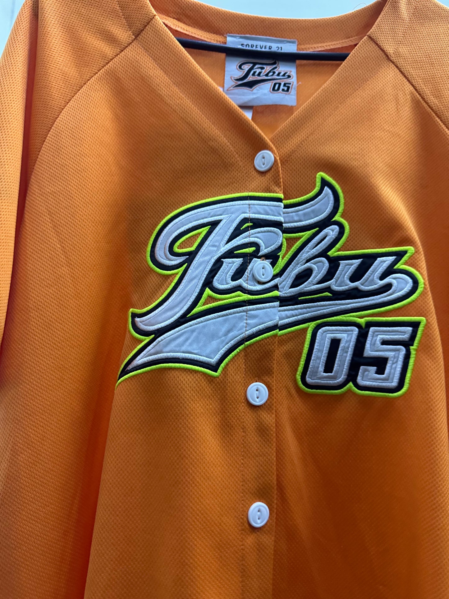 Forever 21 Fubu 05 Light Orange Jersey